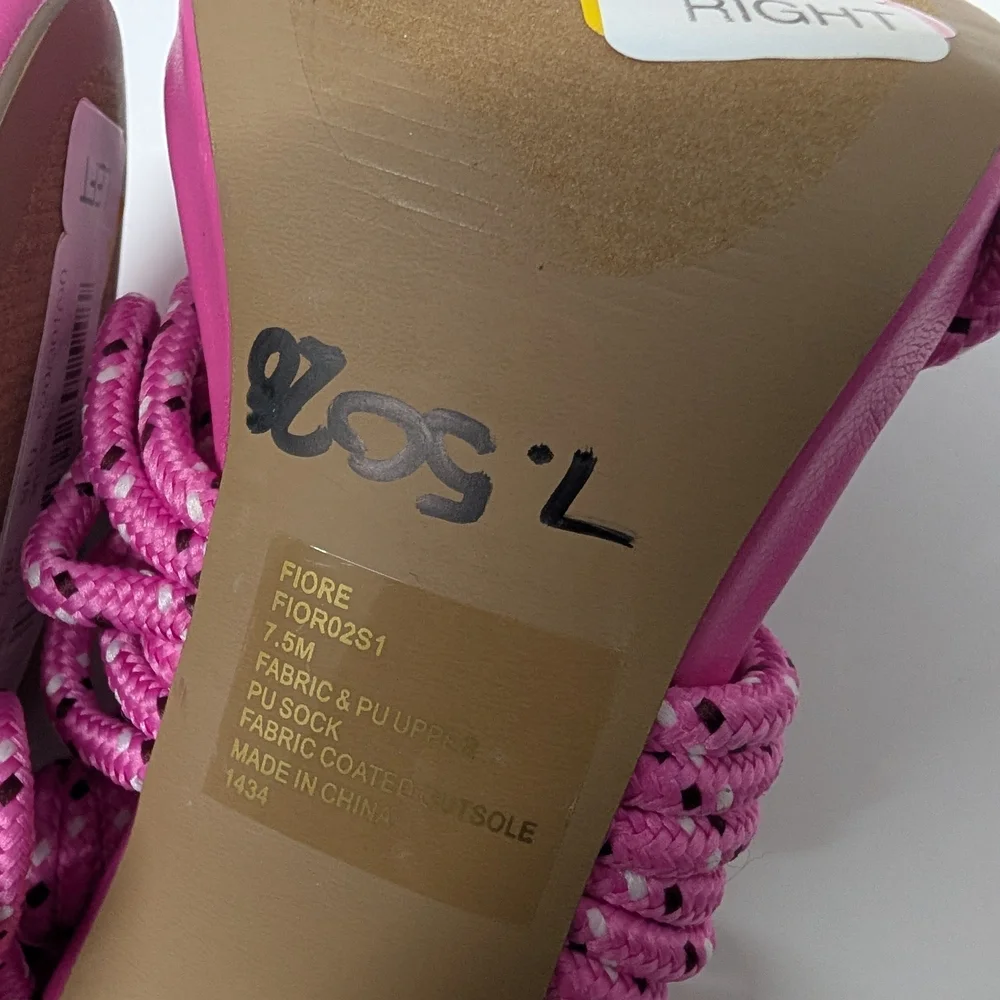 Steve Madden Fuchsia Knotted Heels
